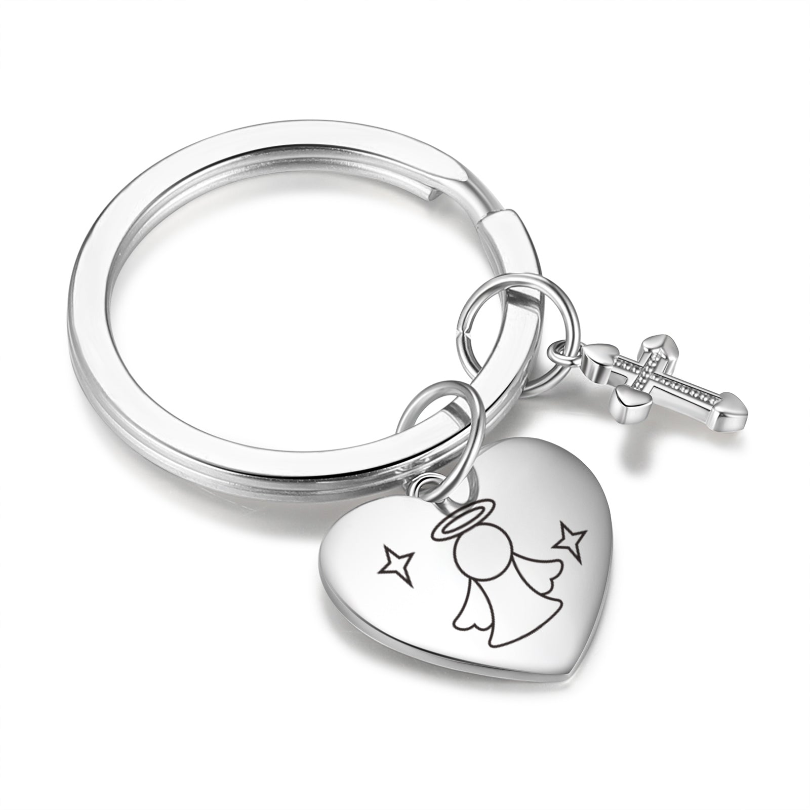 Custom Cross Keychain