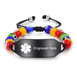 Custom Stainless Steel Medical Bracelet
