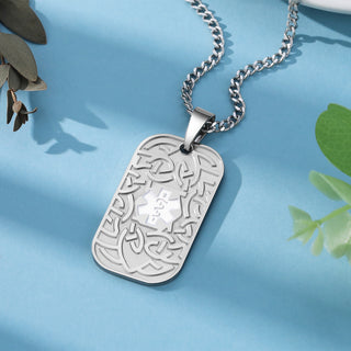 Custom Stainless Steel Medical Necklace