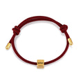 Wine Red And Gold Plated