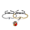 White Gold Plated And Gold Plated