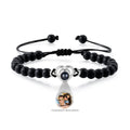 White Gold Plated And Black