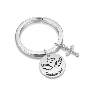 Custom Cross Keychain