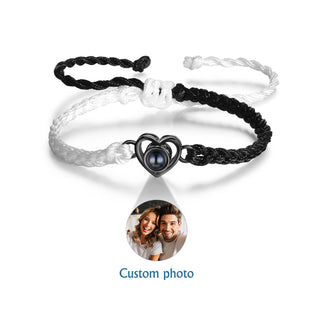 Valentine Day Custom Projected Heart Bracelet