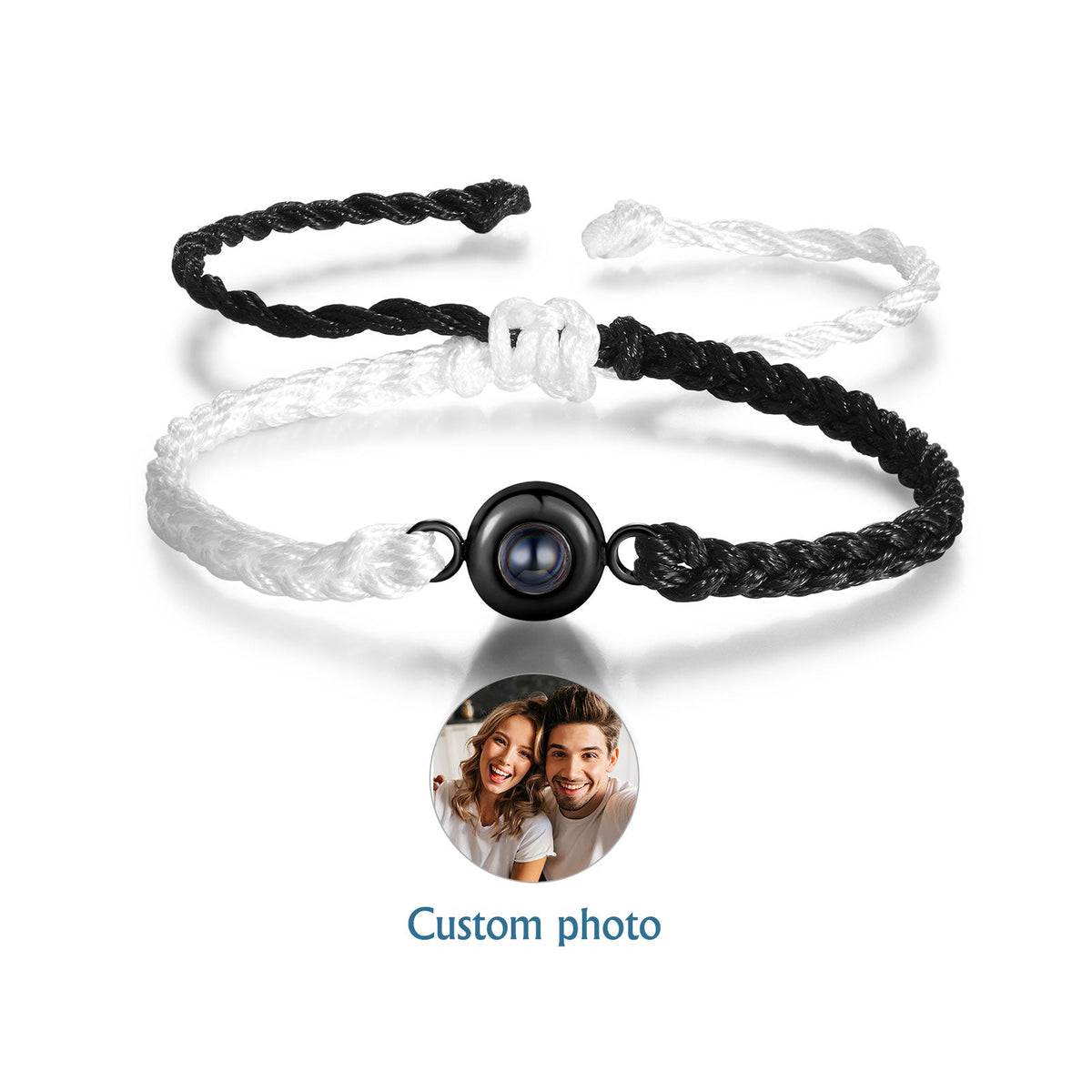 Valentine Day Custom Projected Round Bracelet