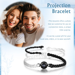 Valentine Day Custom Projected Round Bracelet