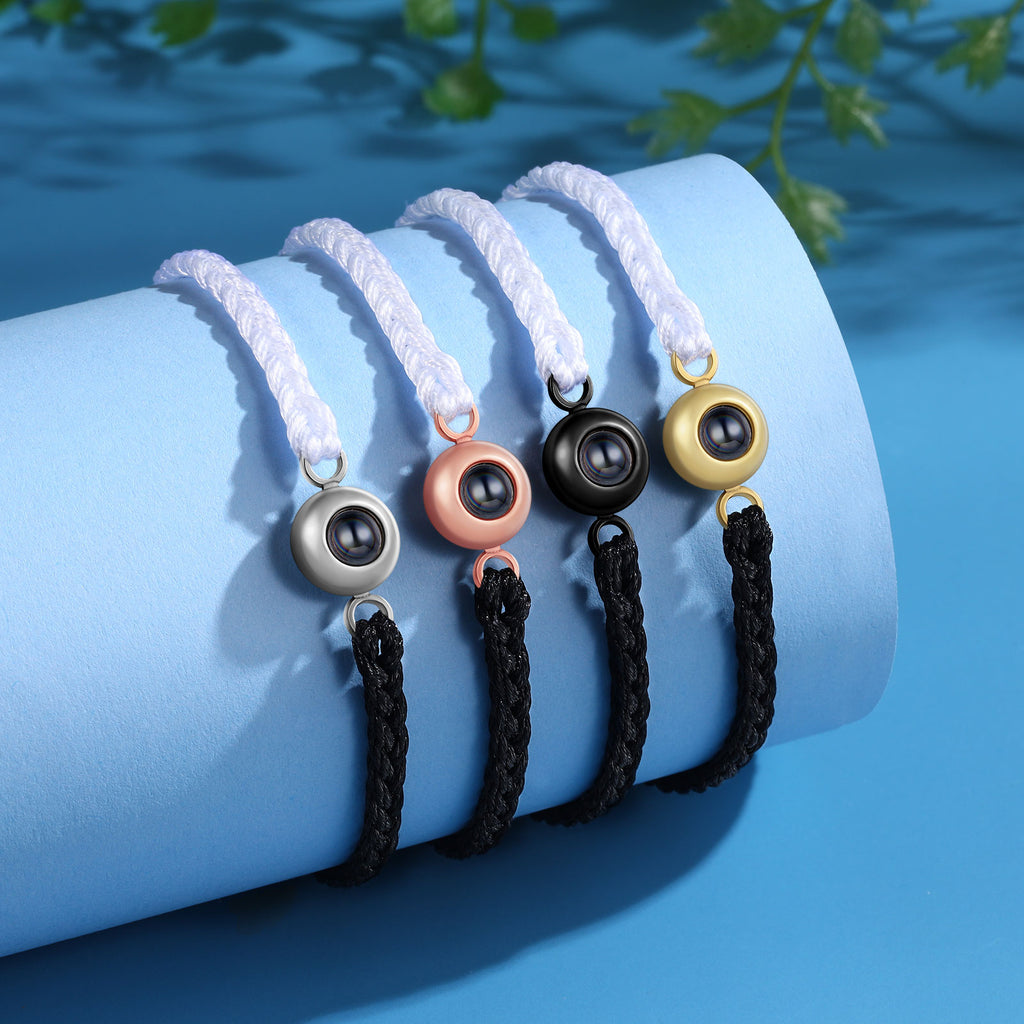 Valentine Day Custom Projected Round Bracelet