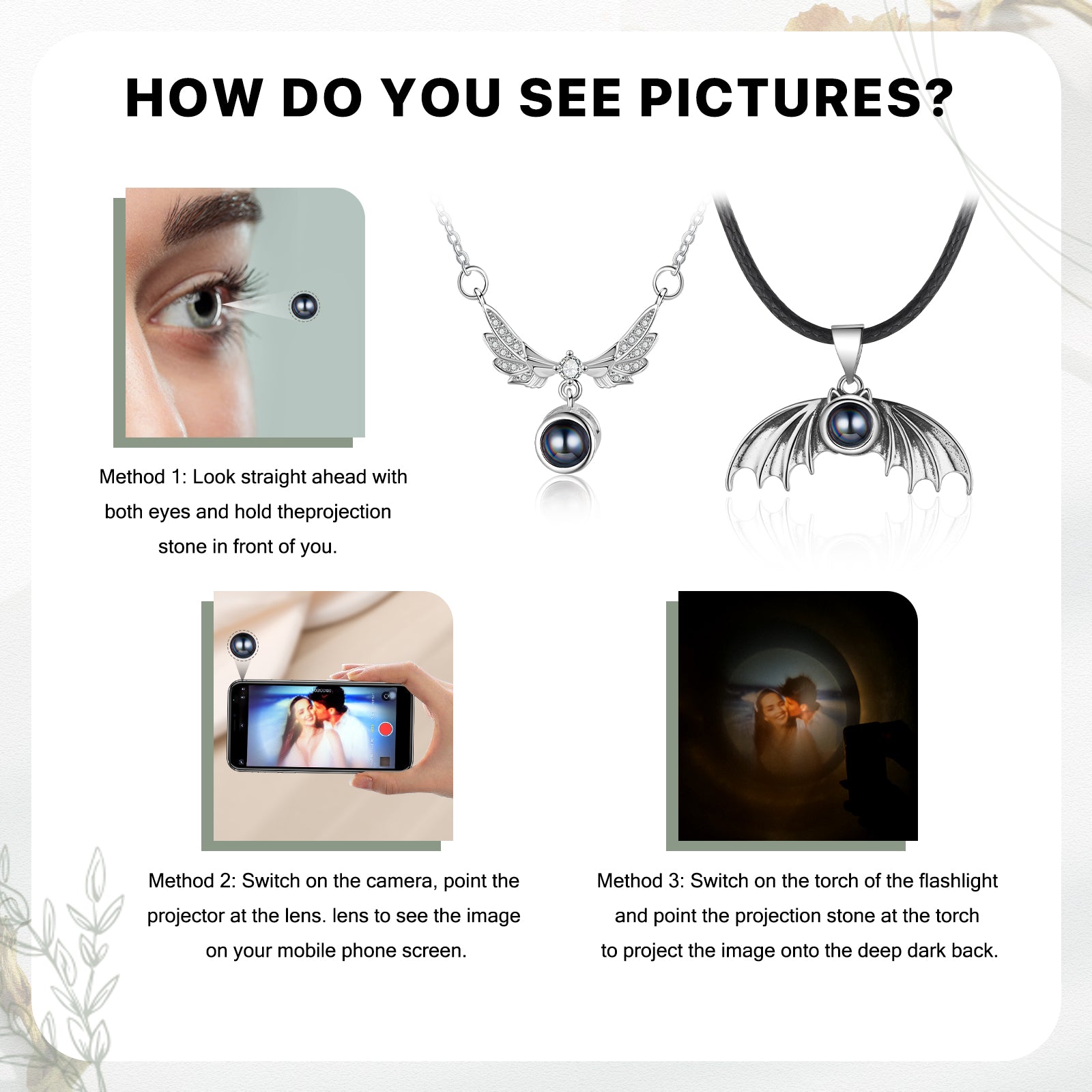 Custom Projection Necklace