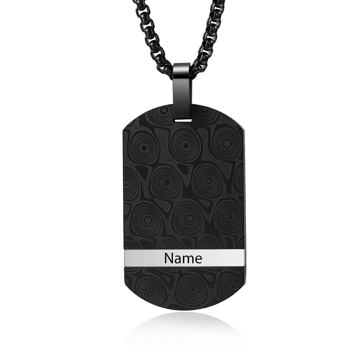 Custom Military Brand Stainless Steel Necklace