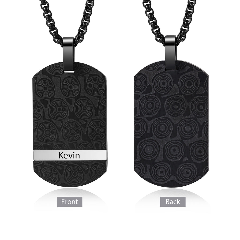 Custom Military Brand Stainless Steel Necklace