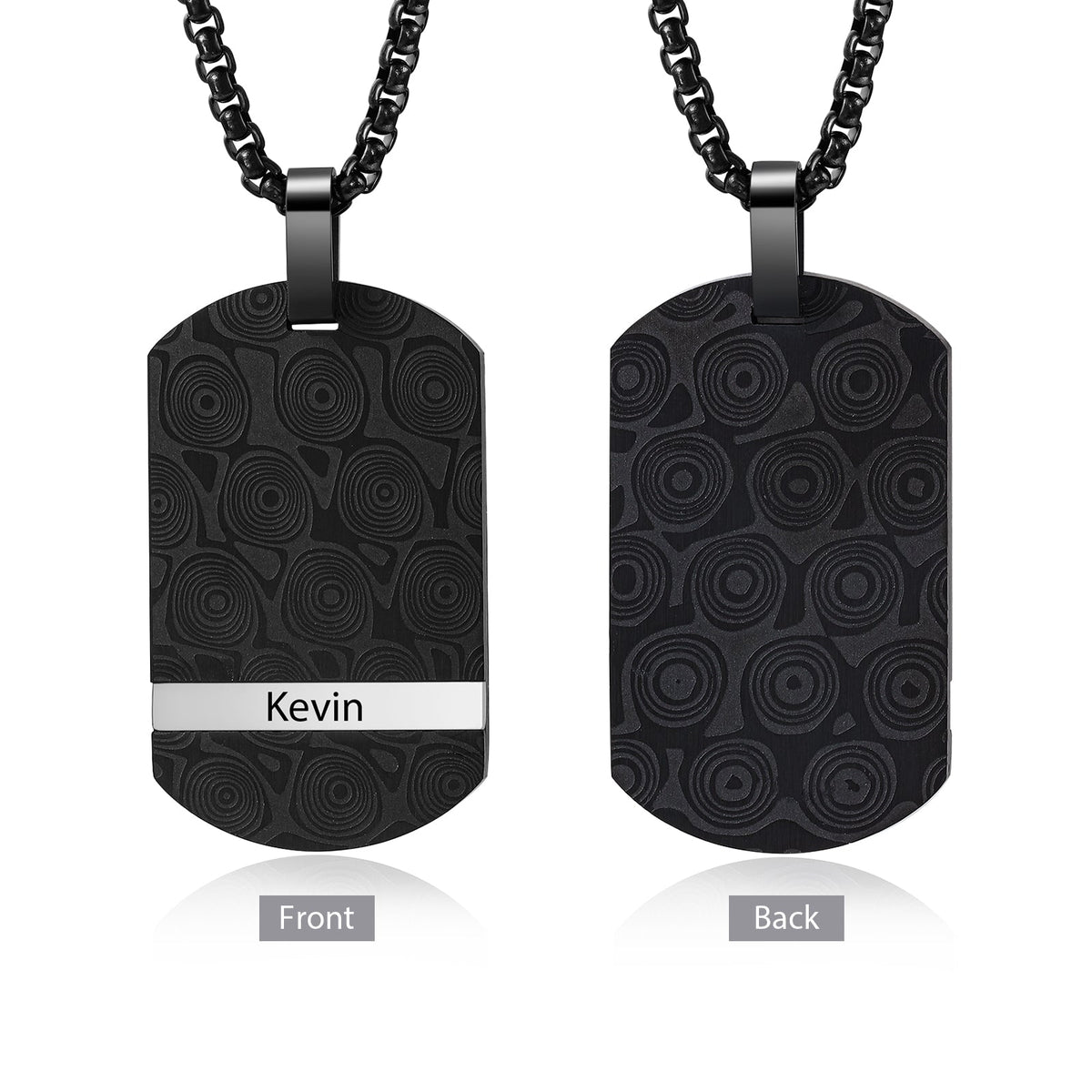 Custom Military Brand Stainless Steel Necklace