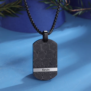 Custom Military Brand Stainless Steel Necklace