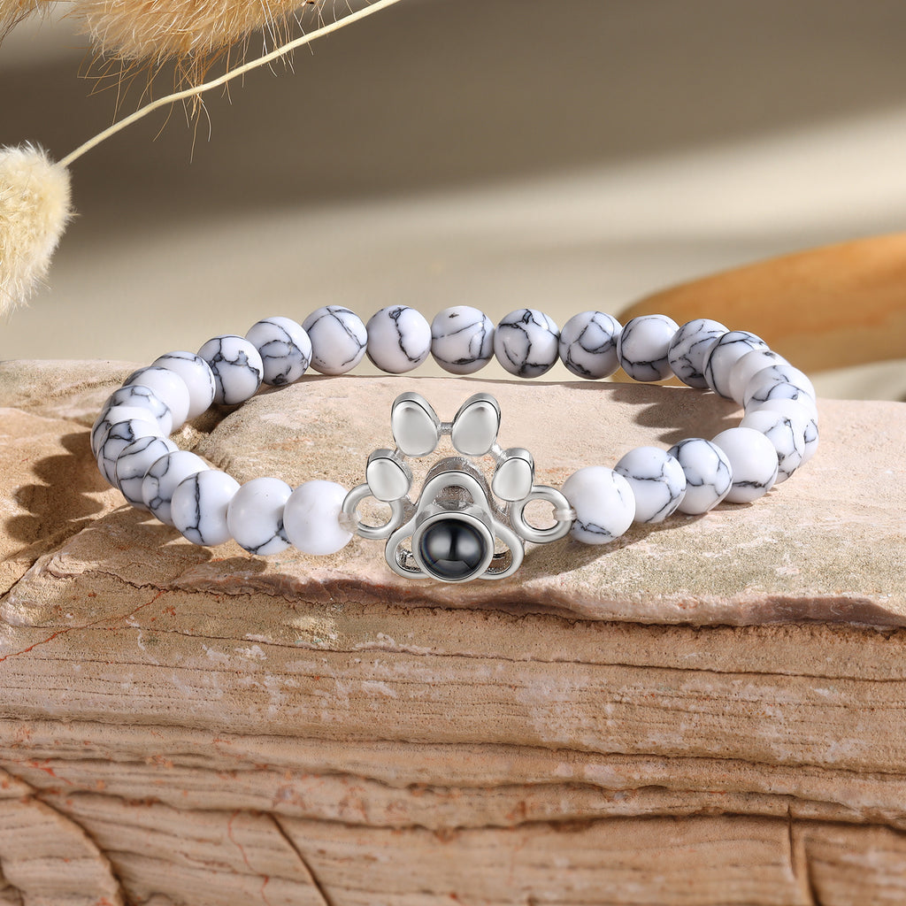 Custom Photo Bead Projection Bracelet