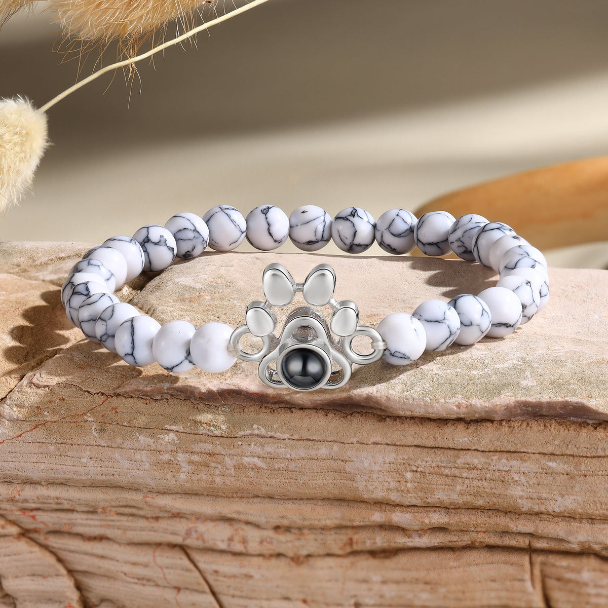 Custom Photo Bead Projection Bracelet