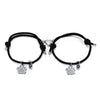 Custom Photo Couple Luminous Projection Woven Bracelet