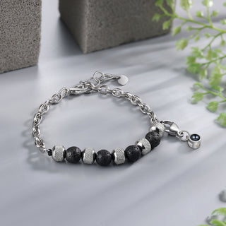Custom Photo Projection Beaded Bracelet