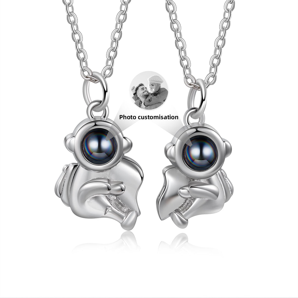 Custom Photo Projection Necklace