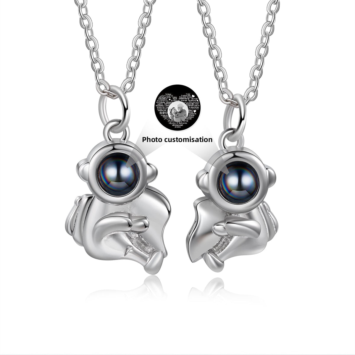 Custom Photo Projection Necklace
