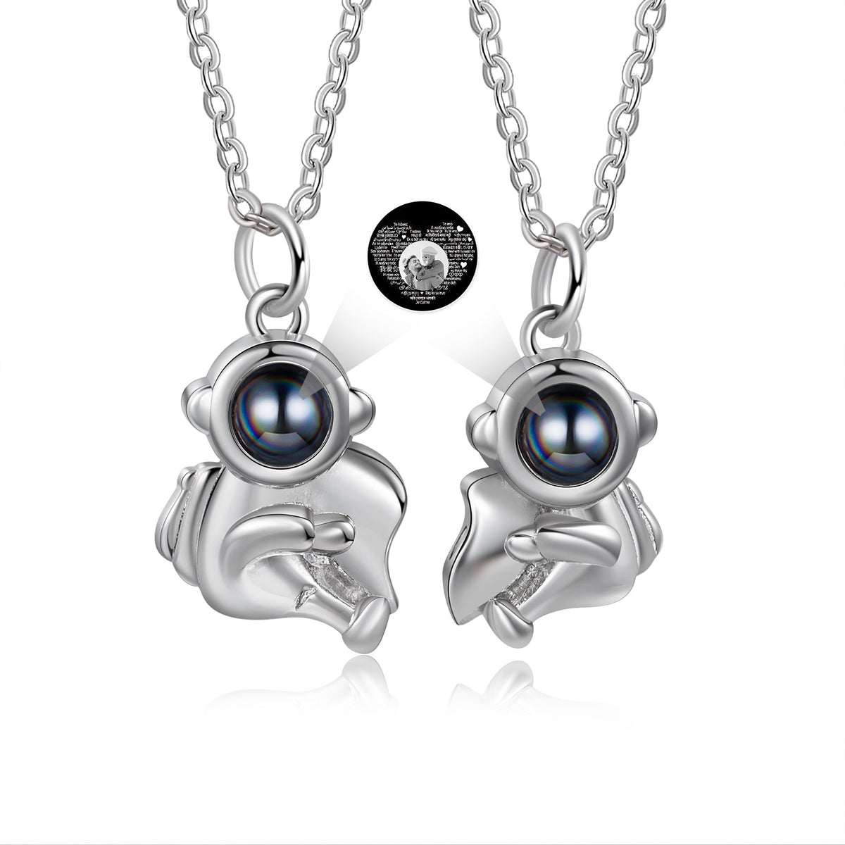 Custom Photo Projection Necklace