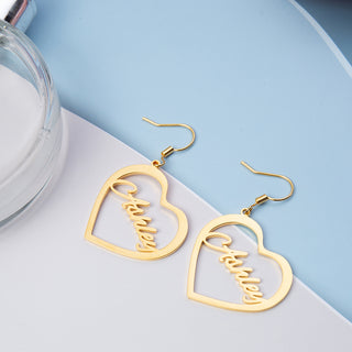 Custom Name Earrings