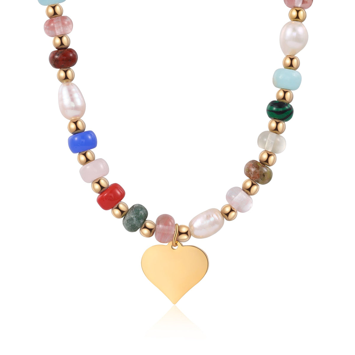 Custom Name Beaded Necklace