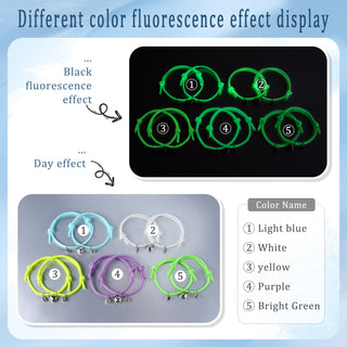 Custom Couple Luminous Projection Bracelet