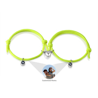 Custom Couple Luminous Projection Bracelet