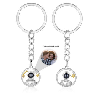 Custom Photo Couple Projection Keychains