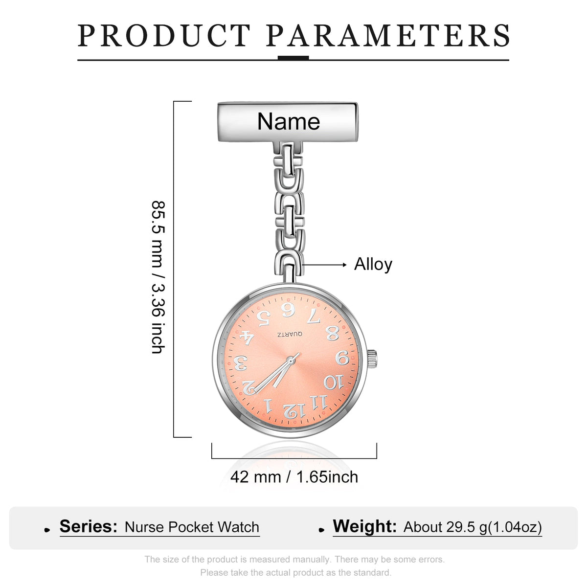 Custom Nurse Pocket Watch