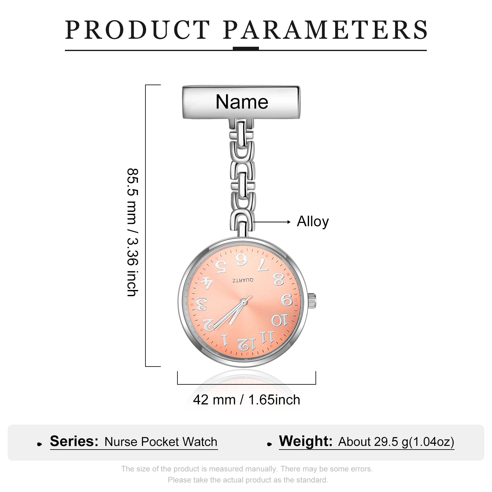 Custom Nurse Pocket Watch