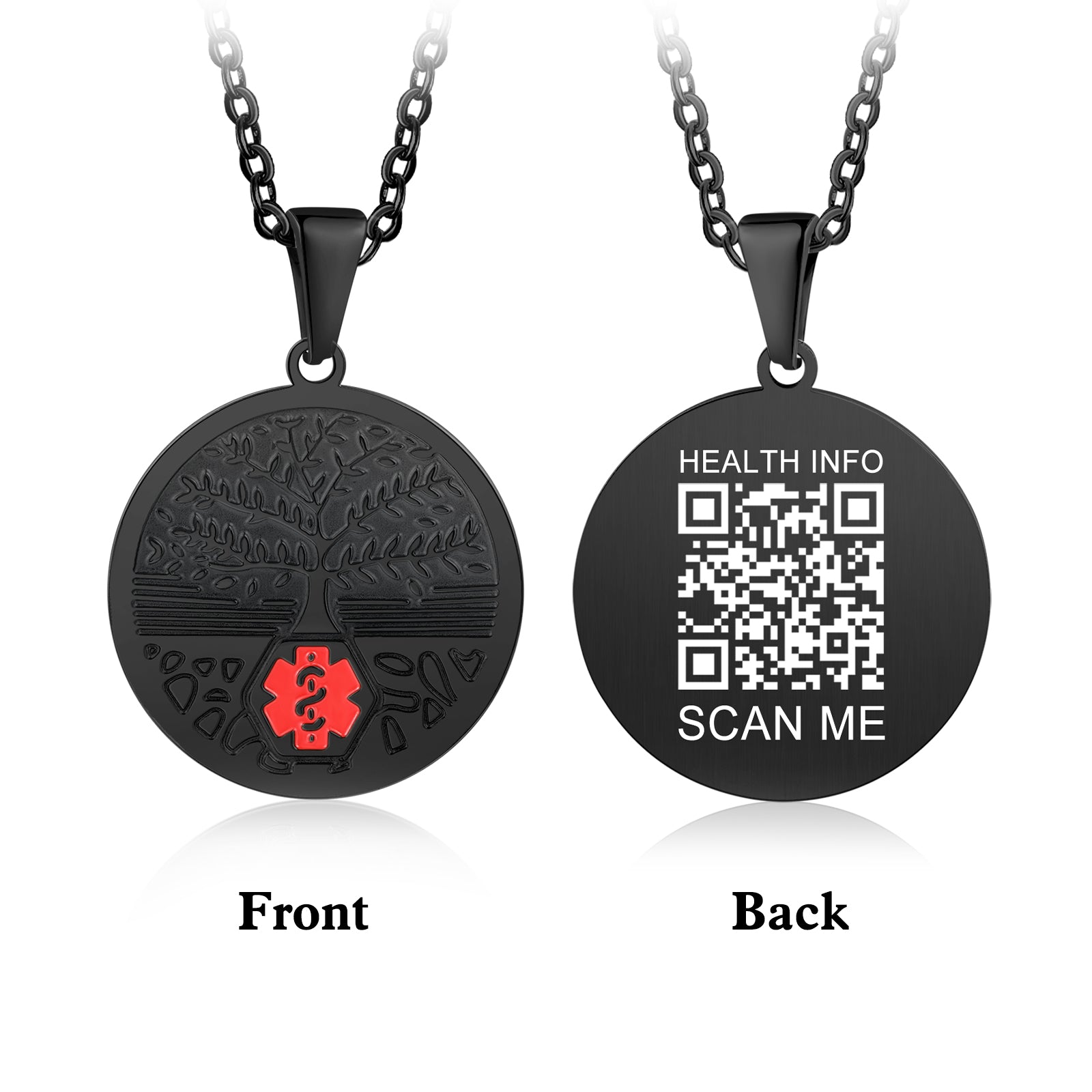 QR Medical Necklace-Standard Product