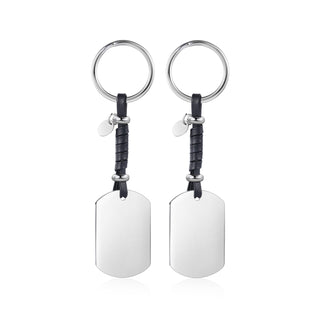 Custom Name Couple Keychain