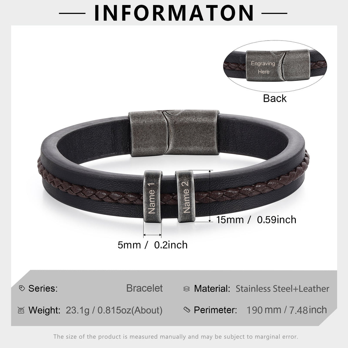 Custom Men Bracelet