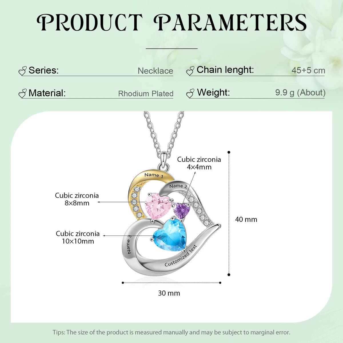 Birthstone Necklace