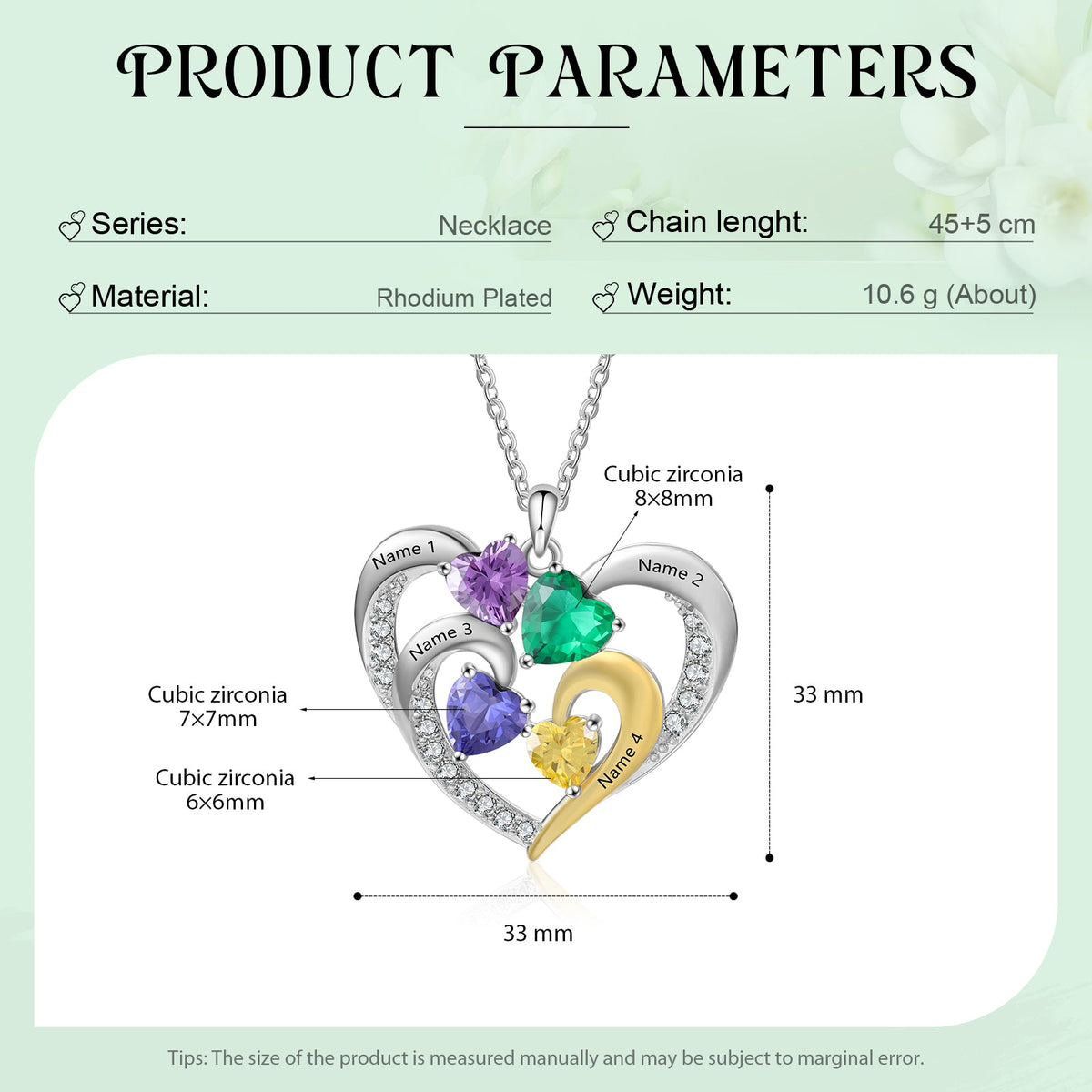 Birthstone Necklace