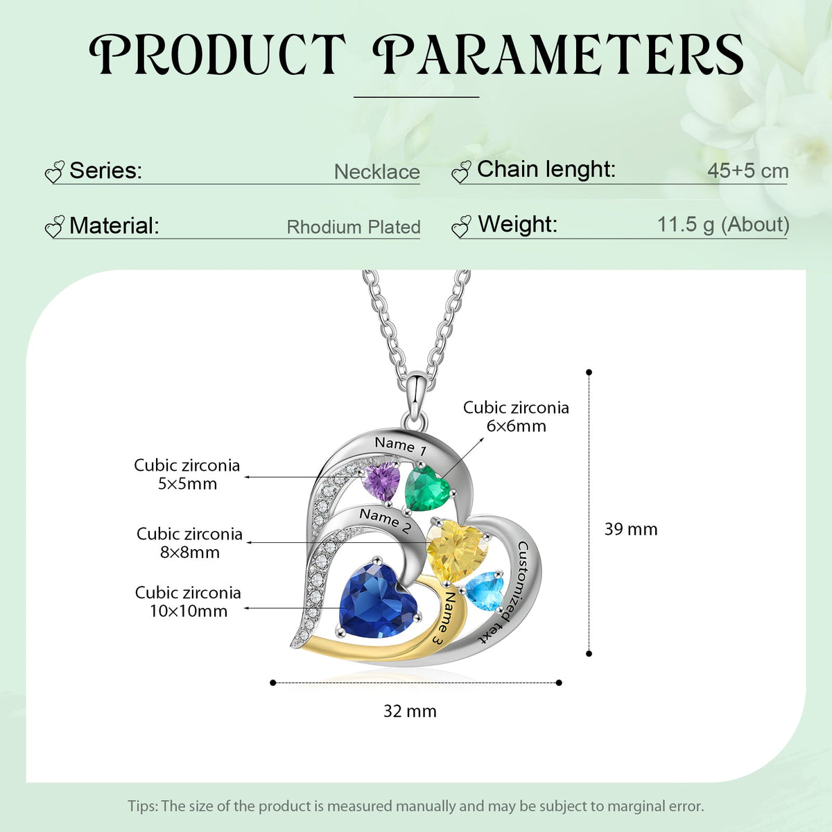 Birthstone Necklace