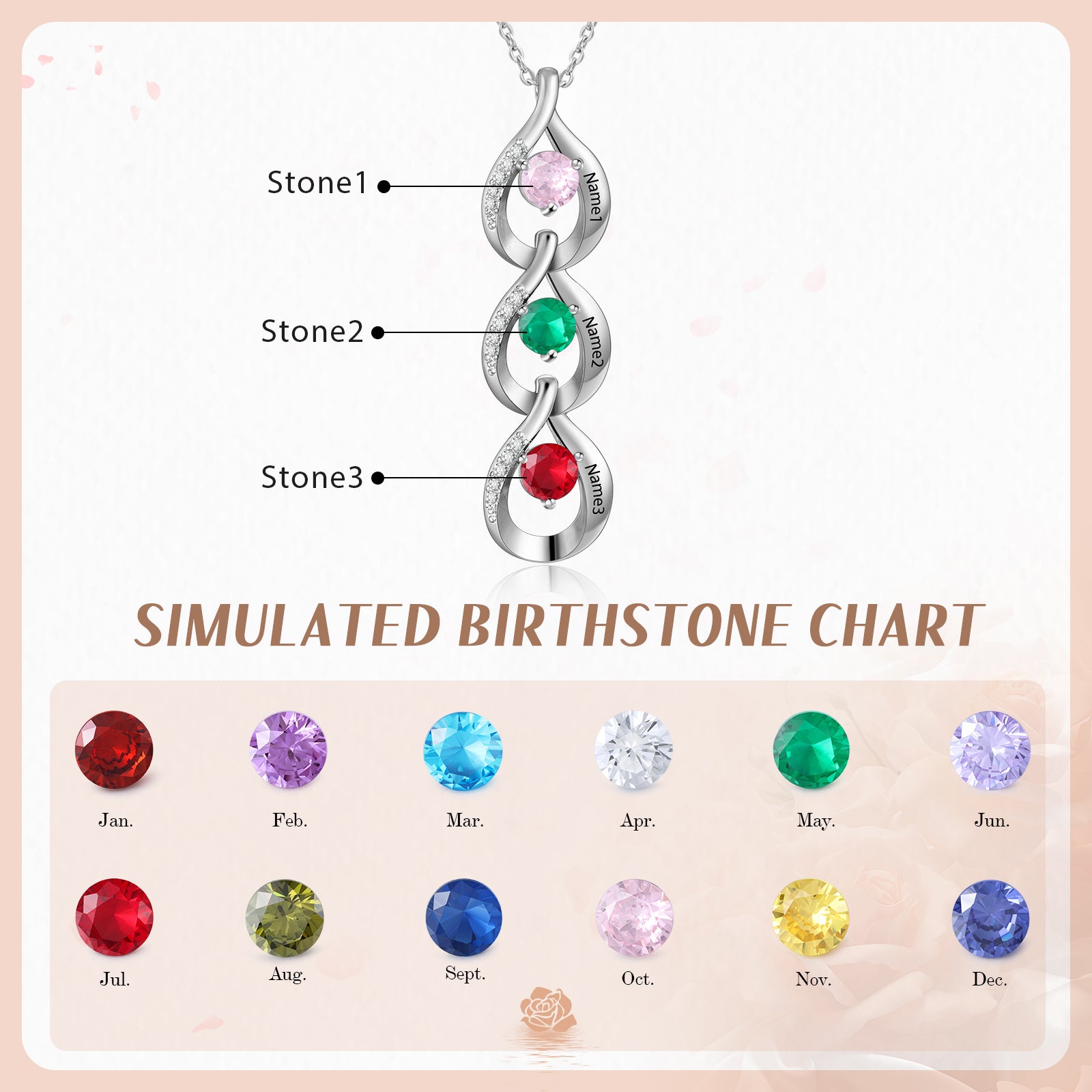 Birthstone Necklace