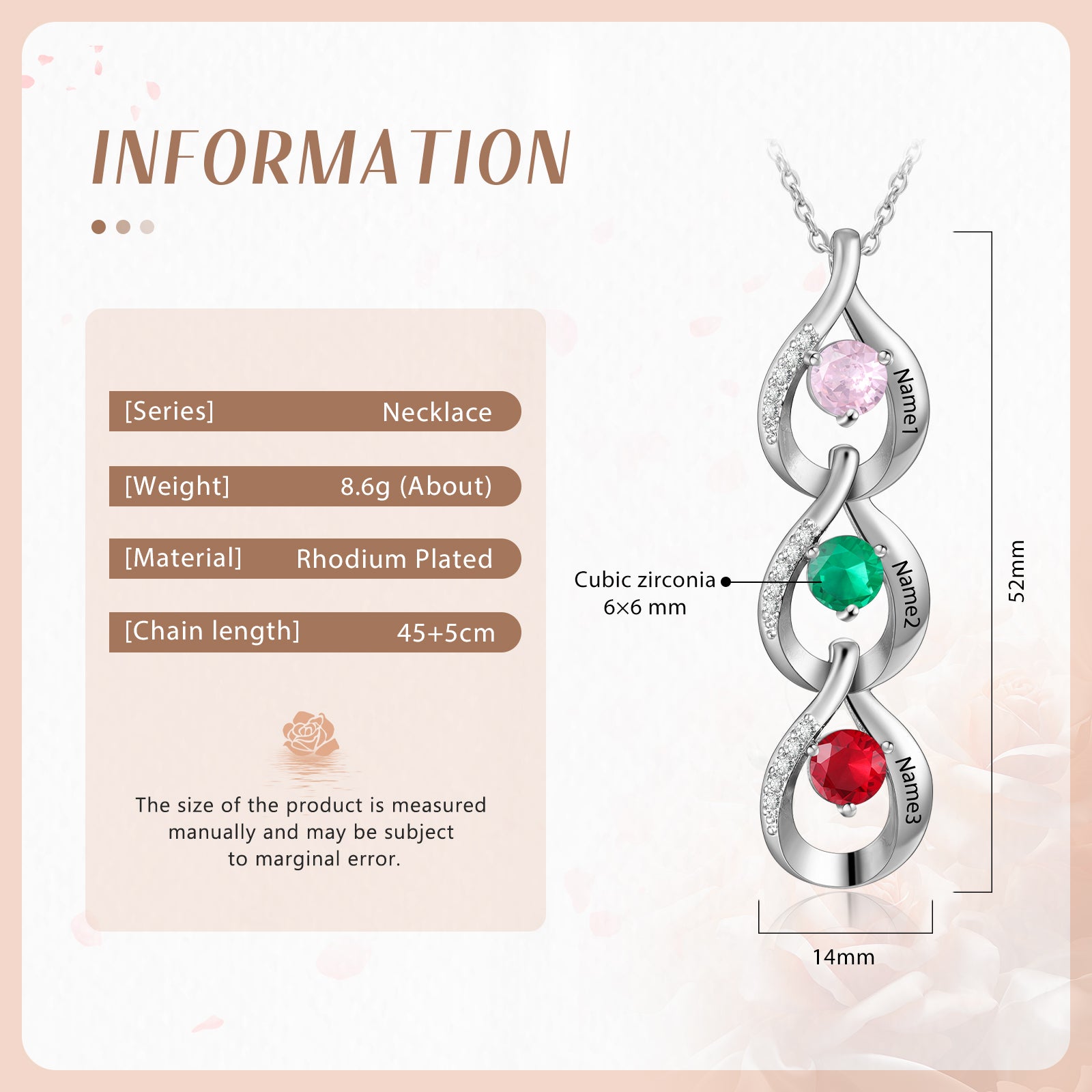 Birthstone Necklace