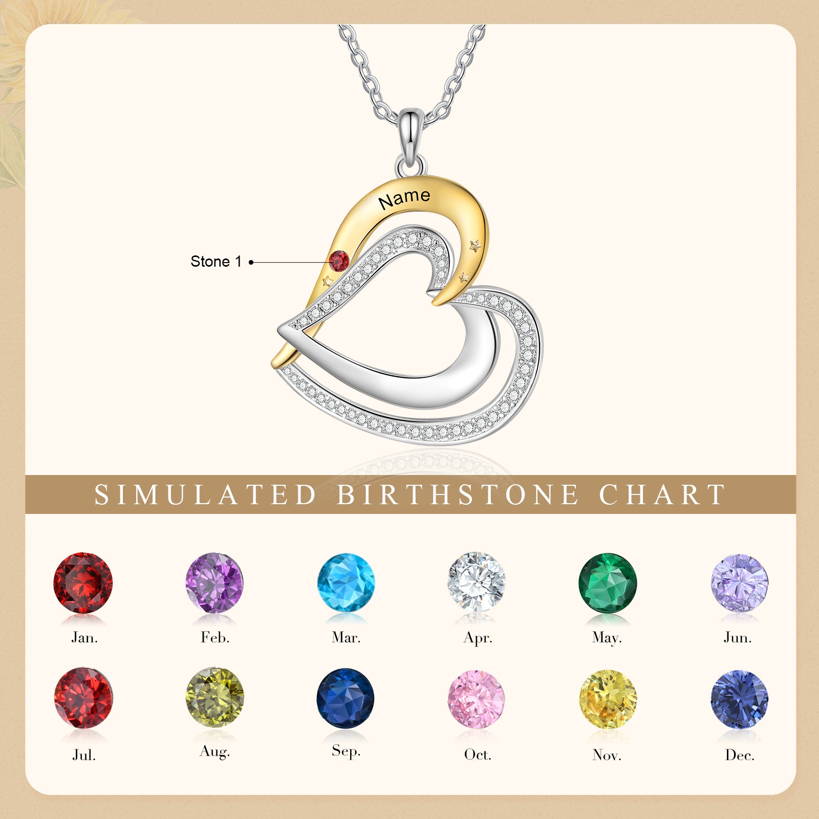 Birthstone Necklace
