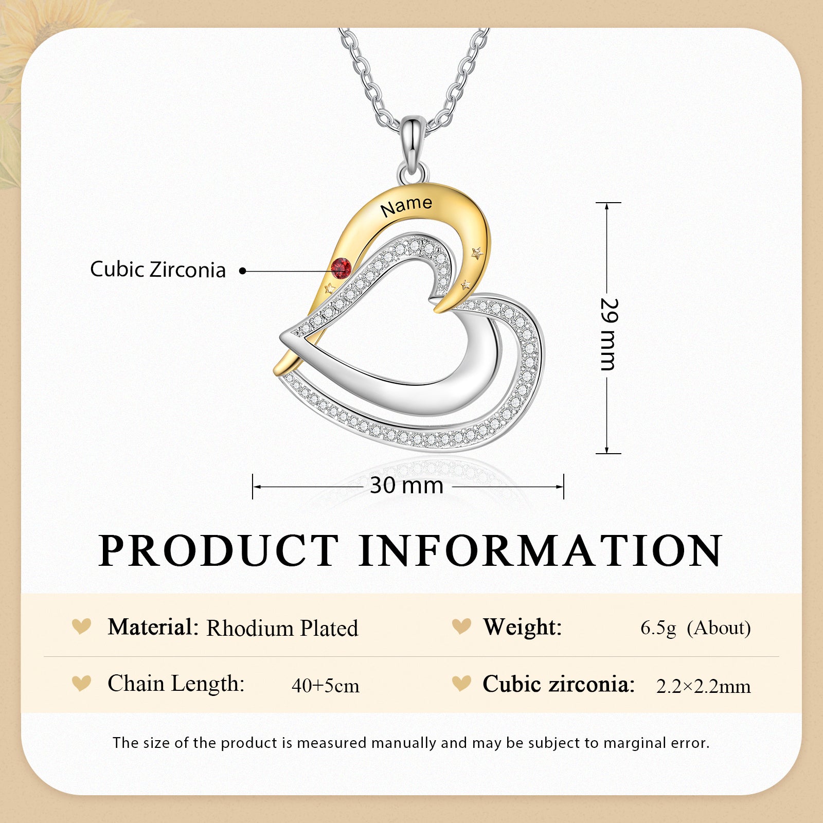 Birthstone Necklace