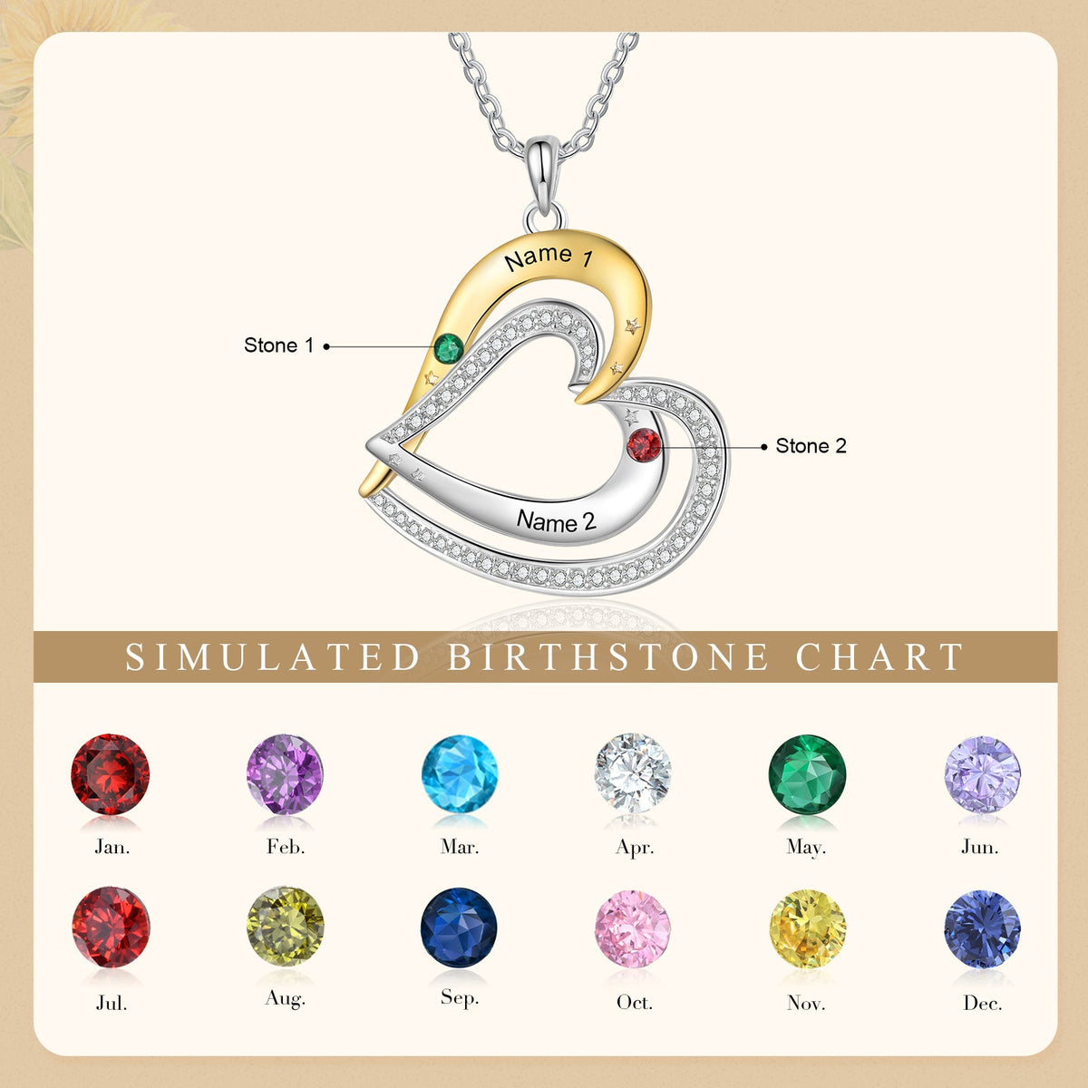 Birthstone Necklace