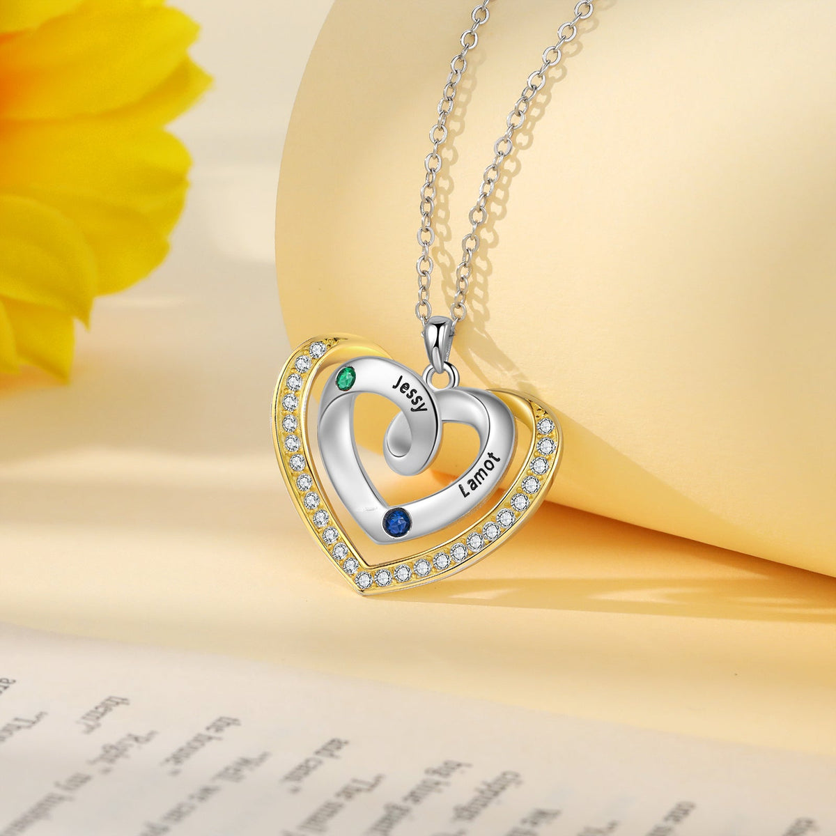 Custom Birthstone Necklace