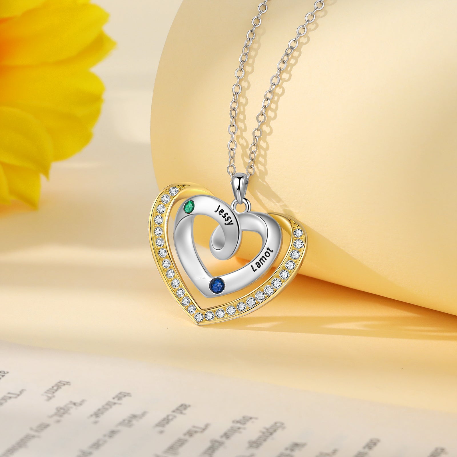 Custom Birthstone Necklace