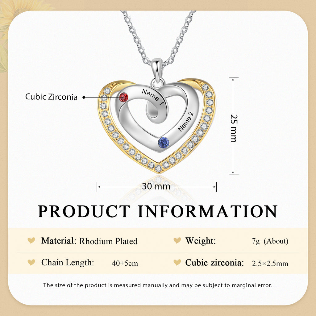 Custom Birthstone Necklace