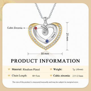 Custom Birthstone Necklace