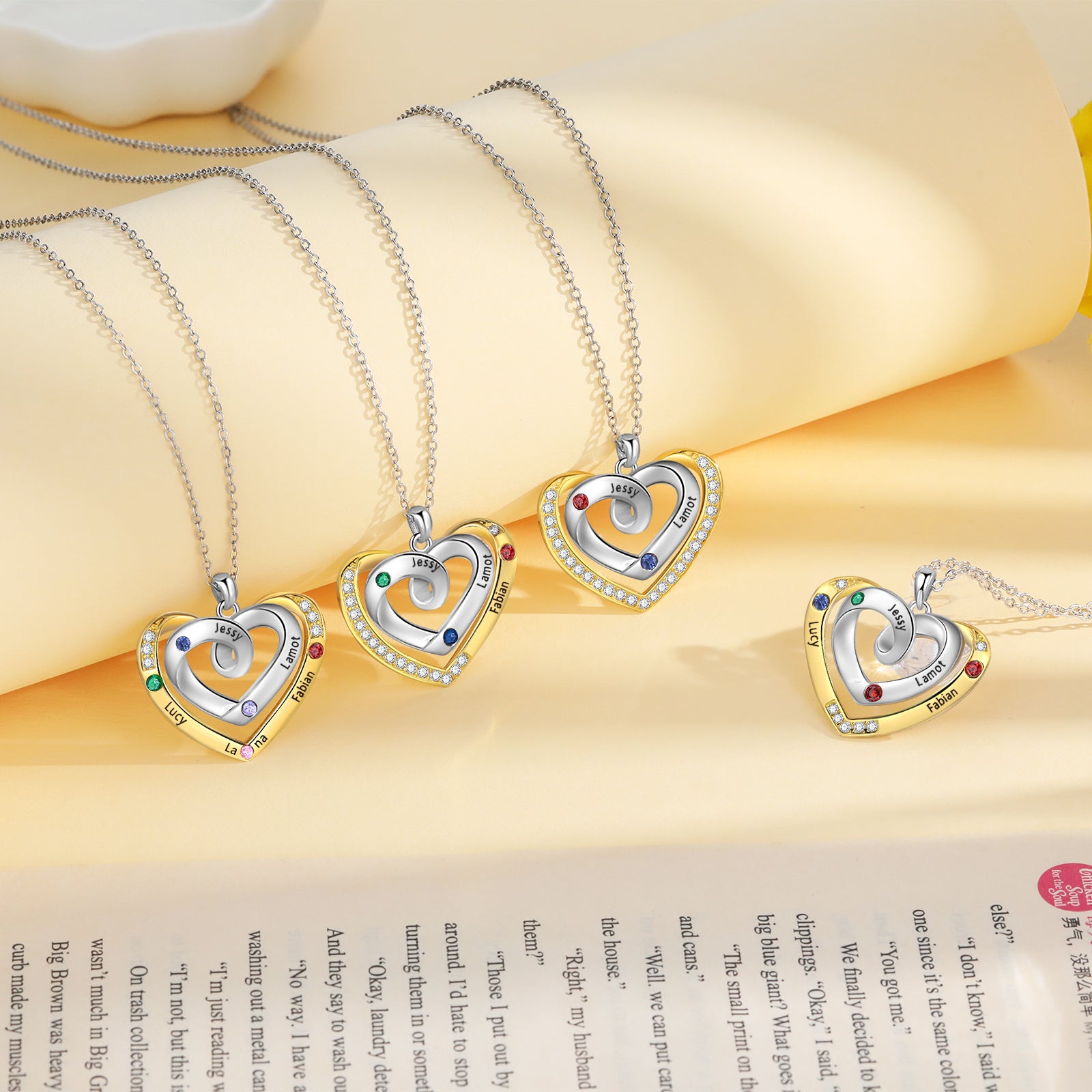 Custom Birthstone Necklace