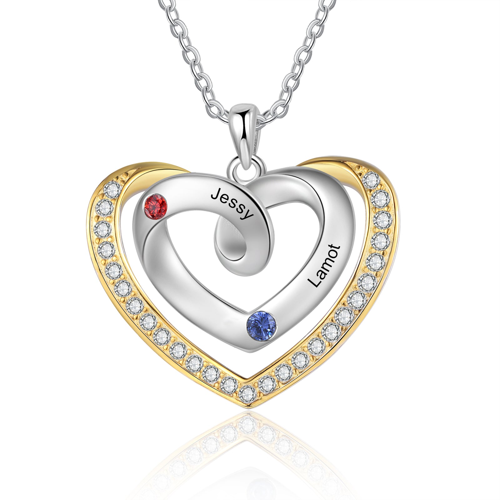 Custom Birthstone Necklace