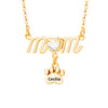 Mother's Day Paw Shape Necklace