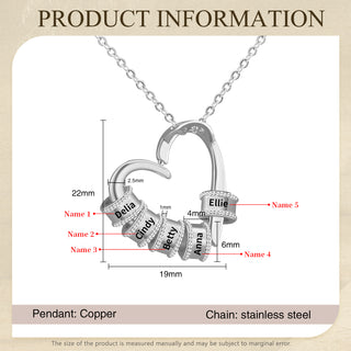 Mother's Day Heart Shape Necklace