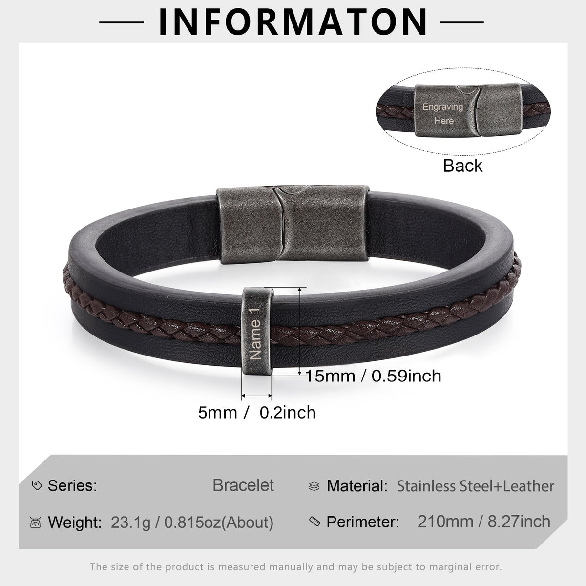 Custom Men Bracelet